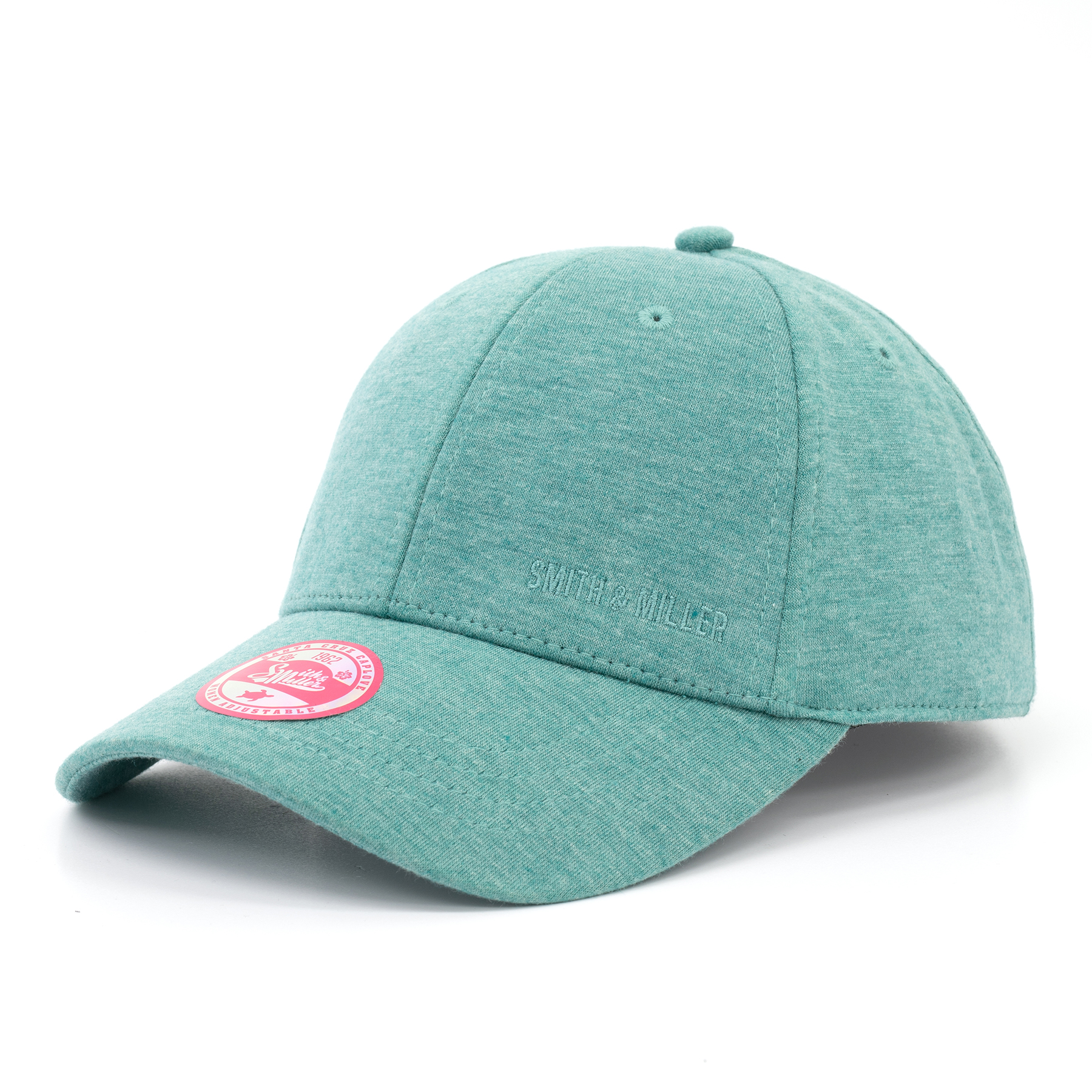Smith & Miller Jersey-M-C Women Curved Cap, turquoise