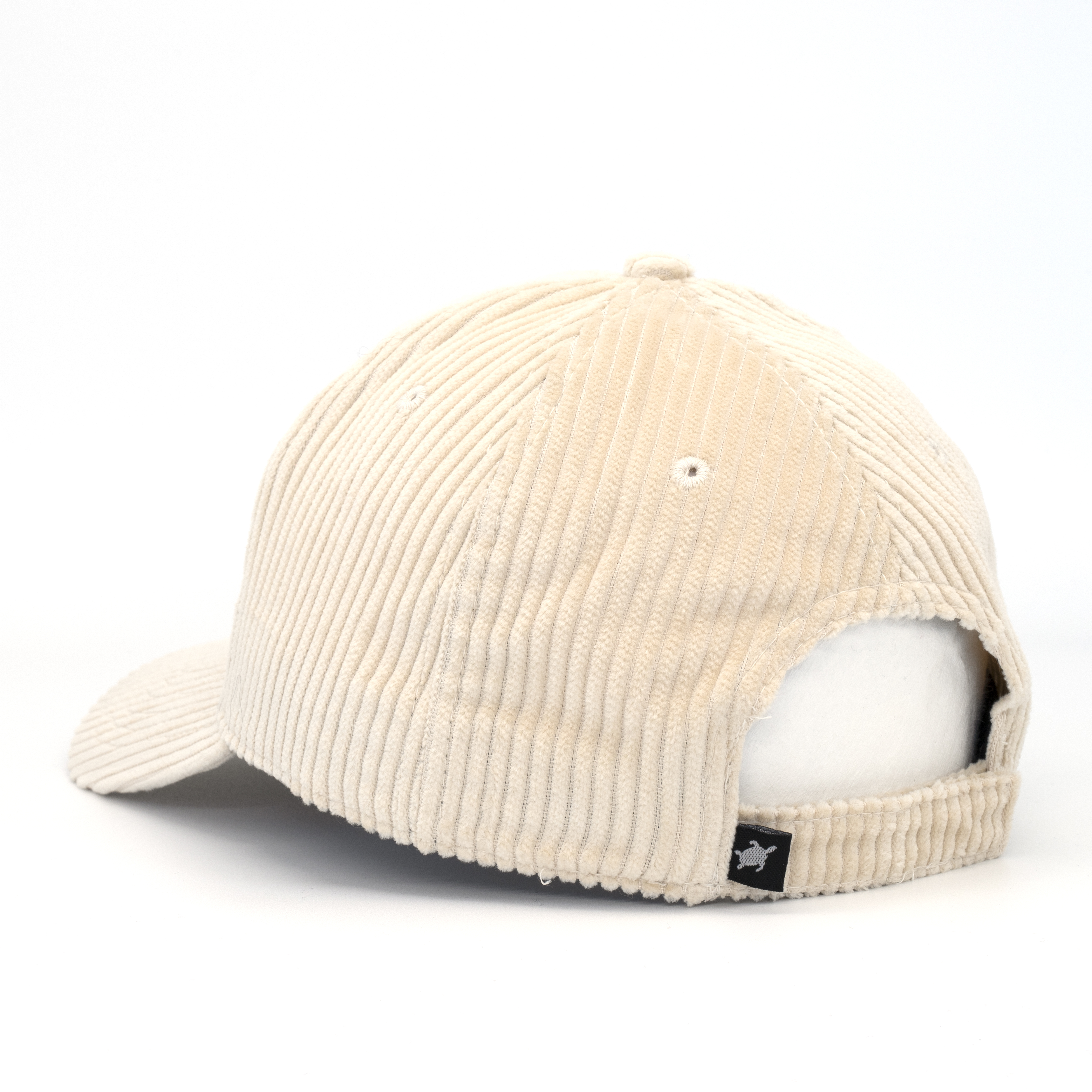 Smith & Miller Basil Unisex Curved Cord Cap, natural