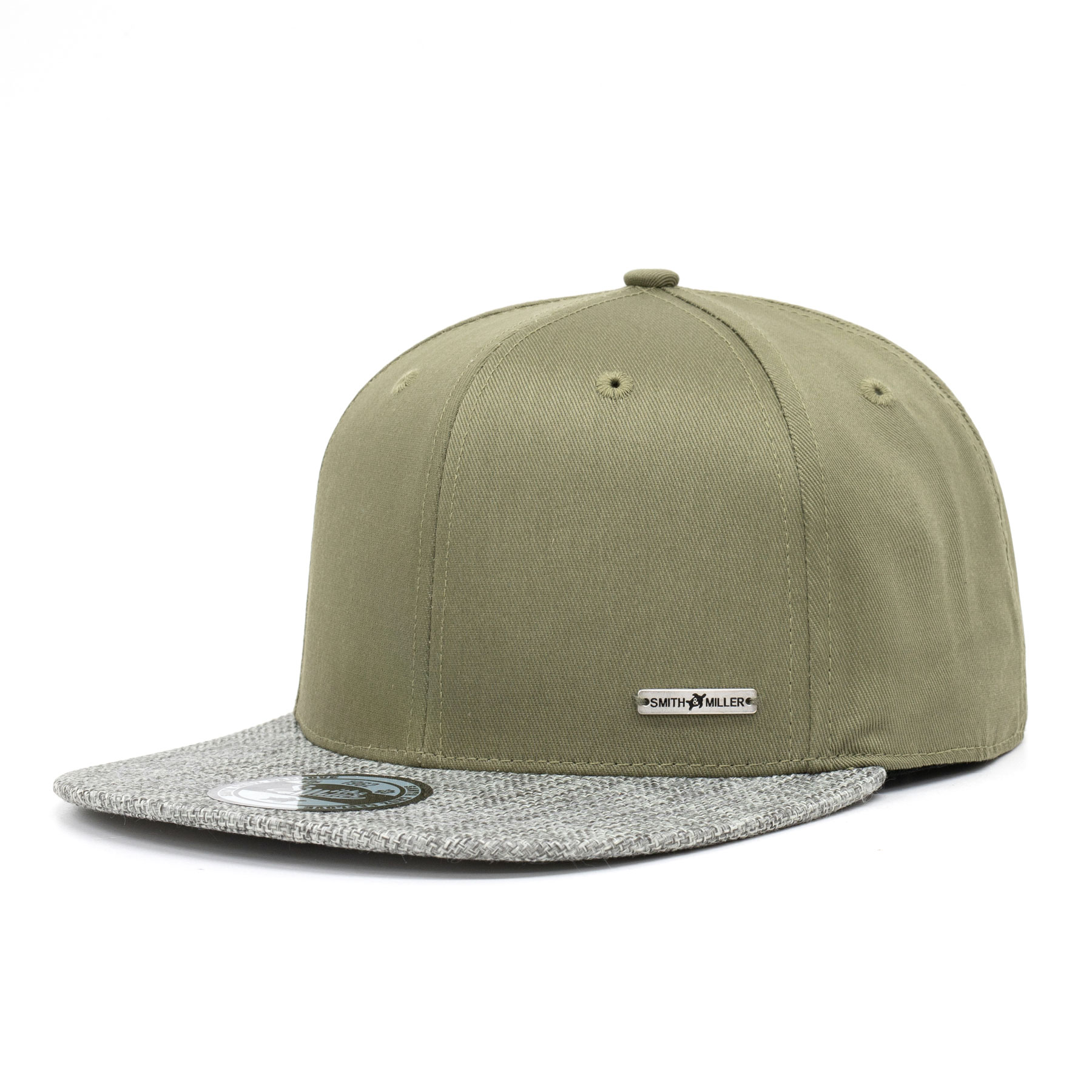 Smith & Miller Ollado Unisex  Snapback Cap, olive Smith & Miller Ollado Unisex  Snapback Cap, olive