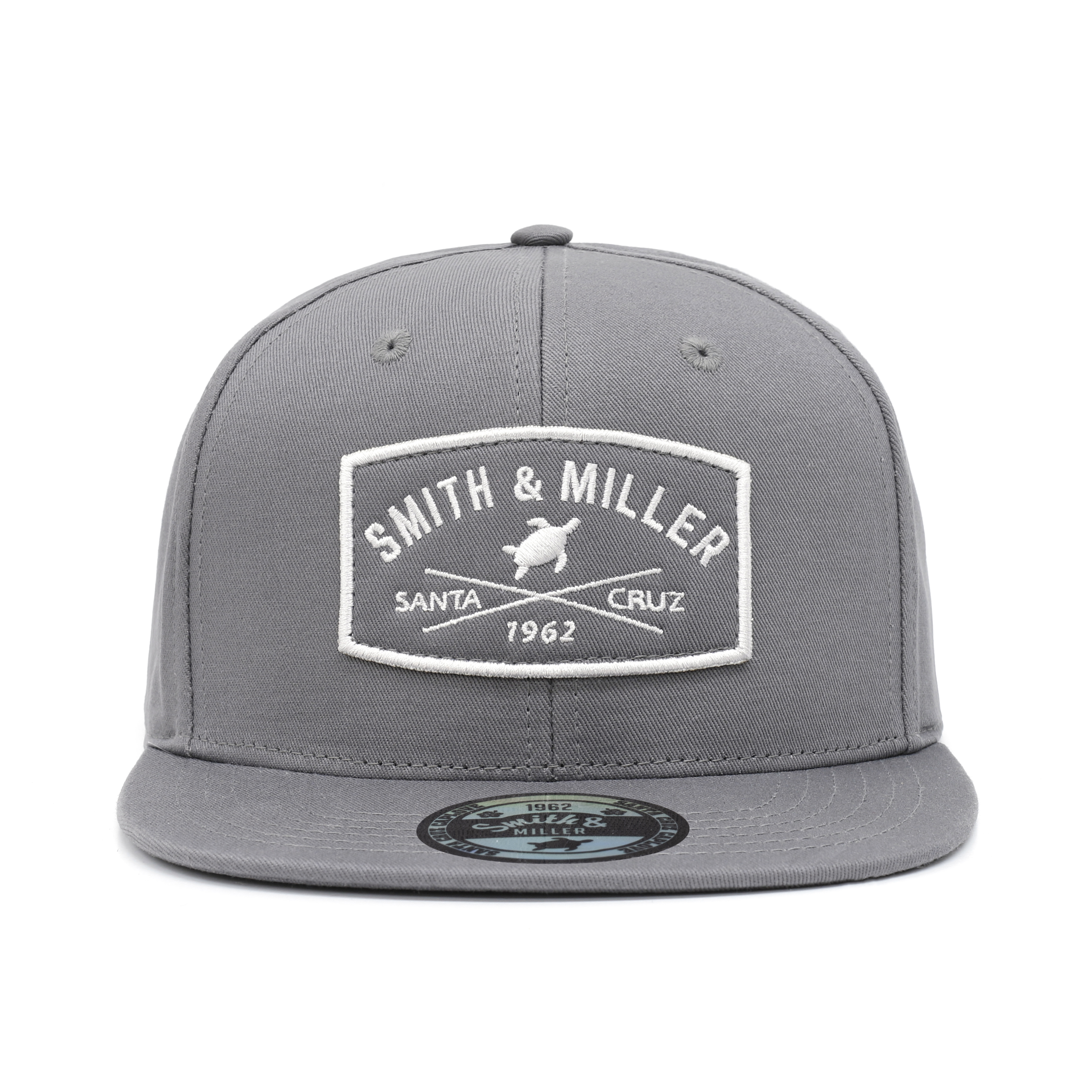 Lambert Cap Smith & Miller Lambert Unisex Flat Snapback Cap