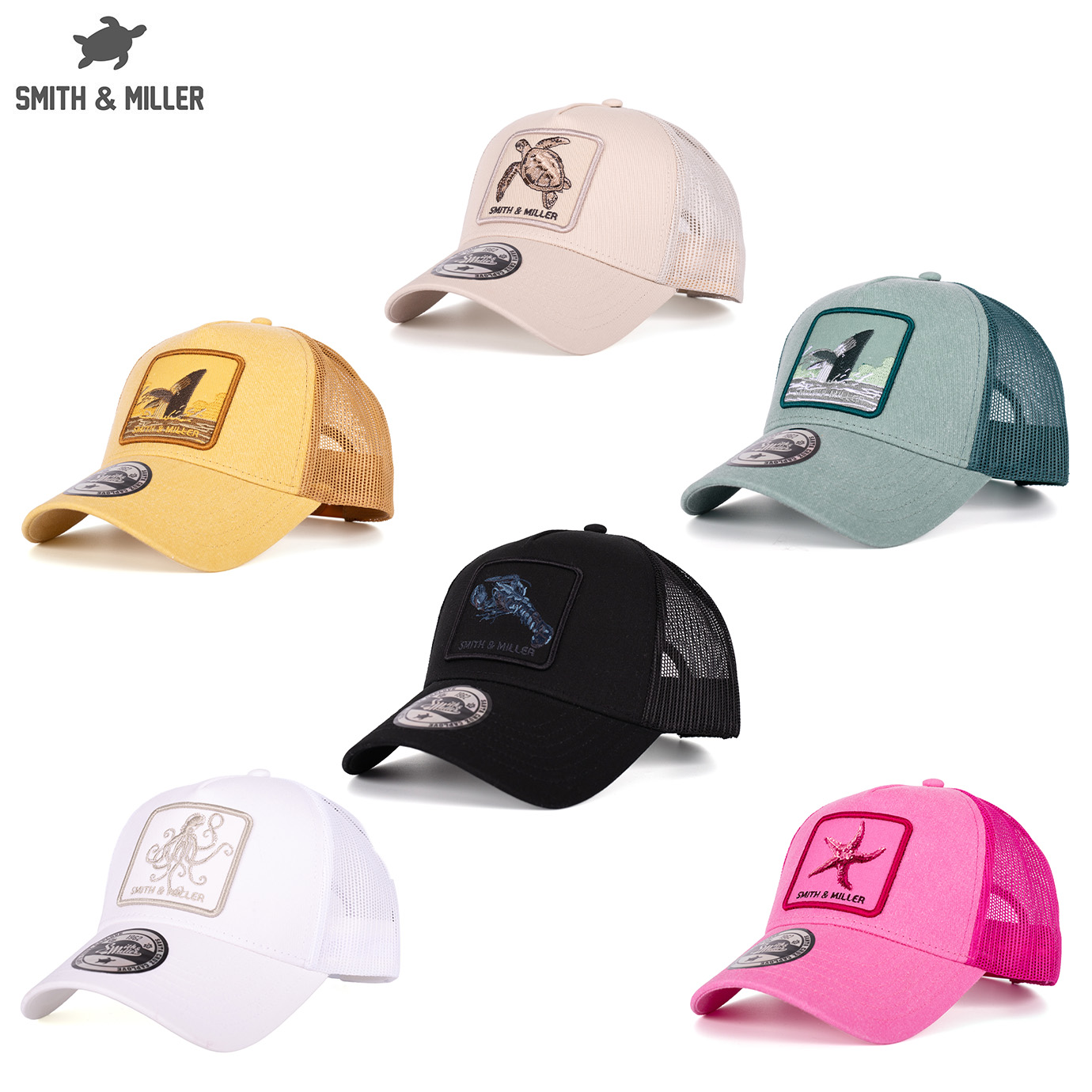 Smith & Miller Miramar Trucker Unisex Cap