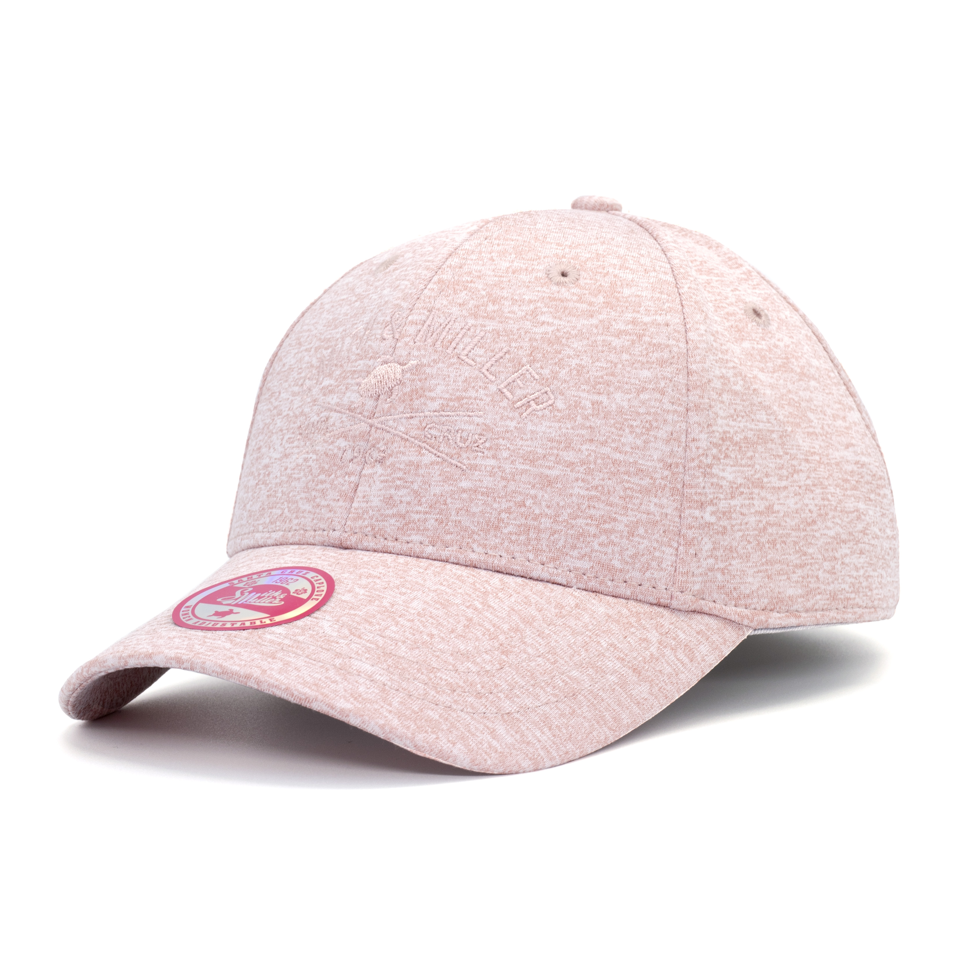 Smith & Miller Pico Arcata Women Curved Cap, heather lt.pink