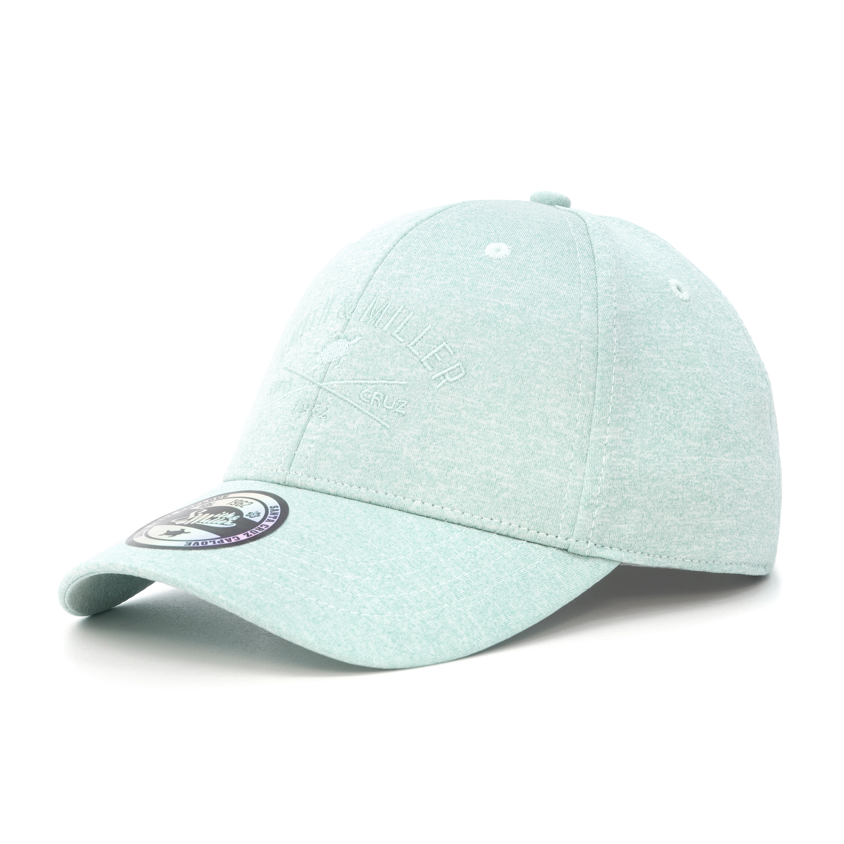 Smith & Miller Pico Arcata Unisex Curved Cap, heather mint