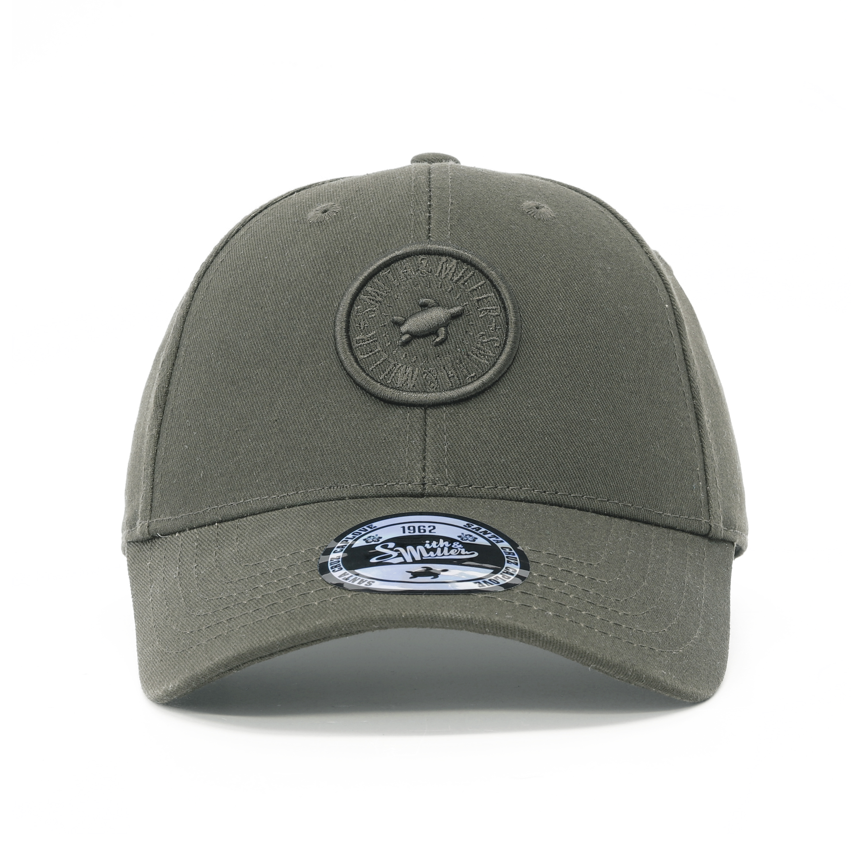 Smith & Miller Odesa Unisex Curved Cap, olive