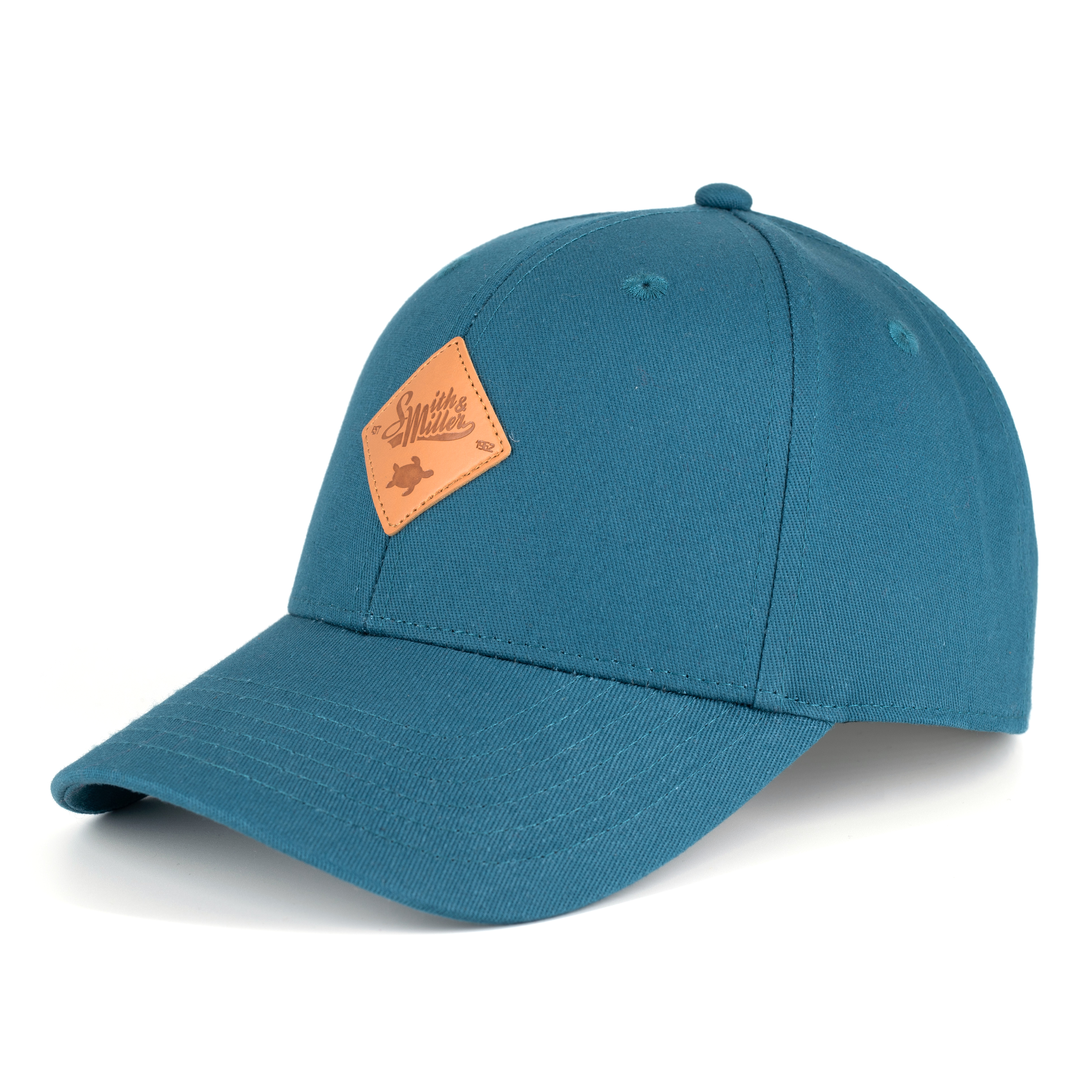 Smith & Miller Beverly Unisex Curved Cap, petrol
