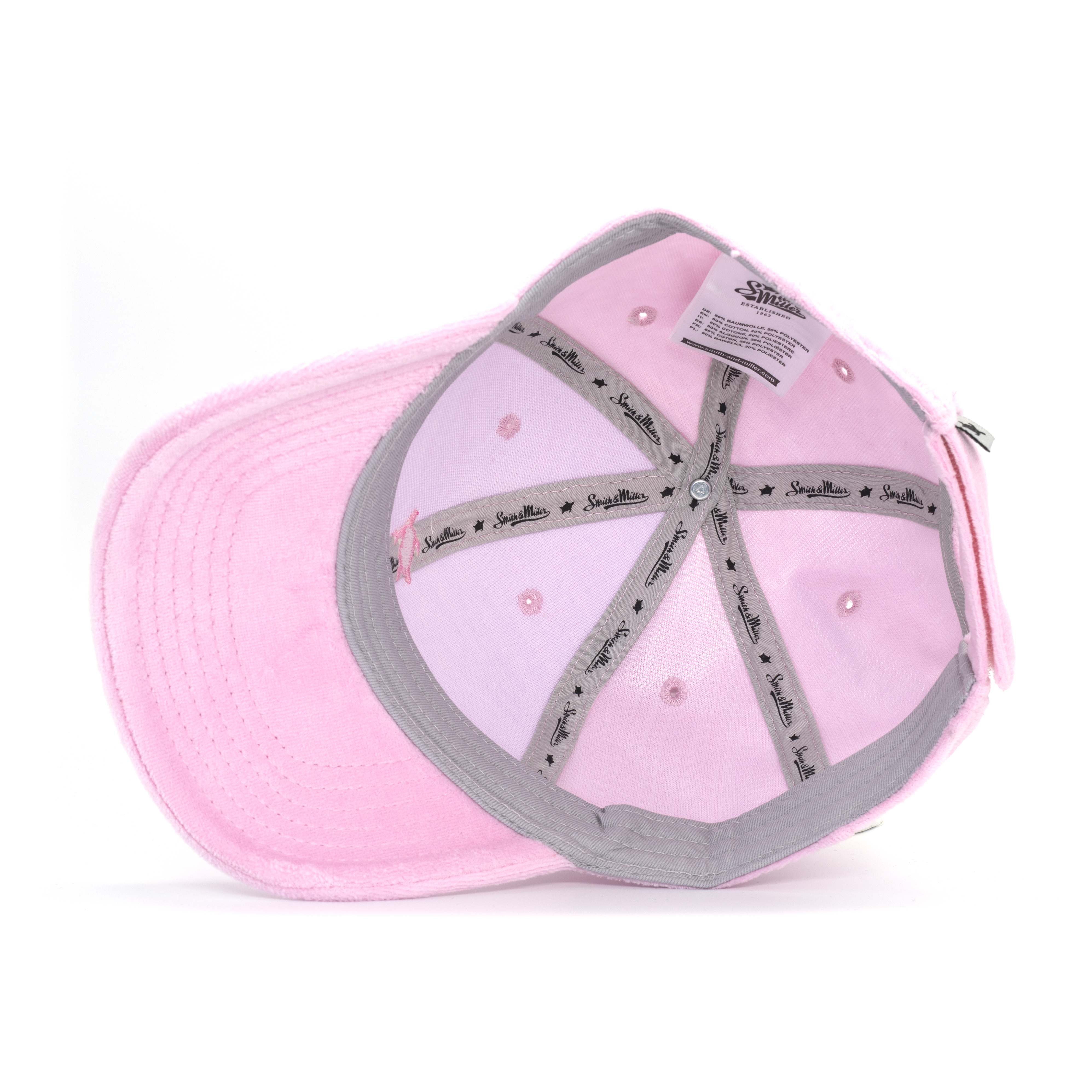 Smith & Miller Perris Women Curved Cap, lt pink 