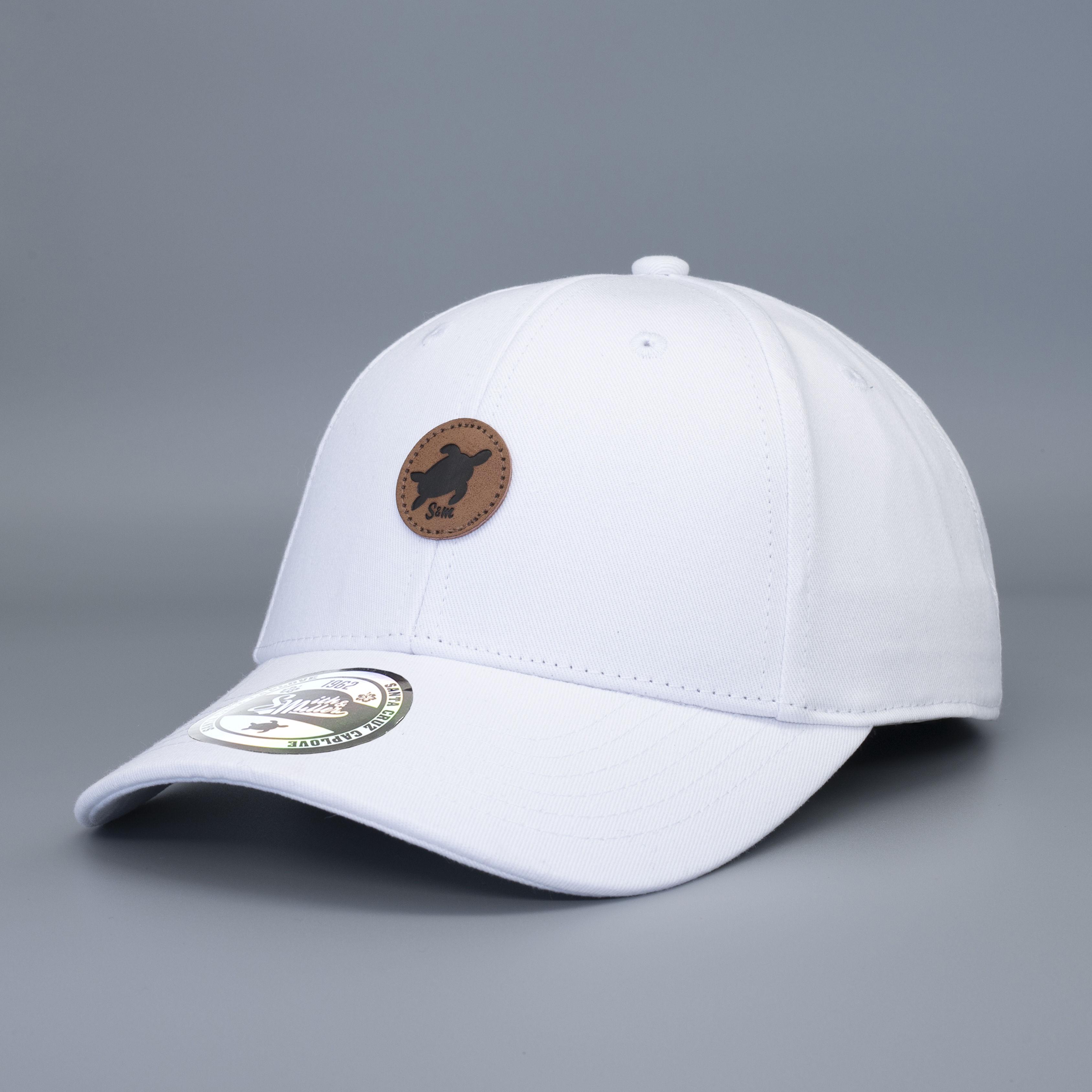 Smith & Miller Bend Unisex Curved Cap, white