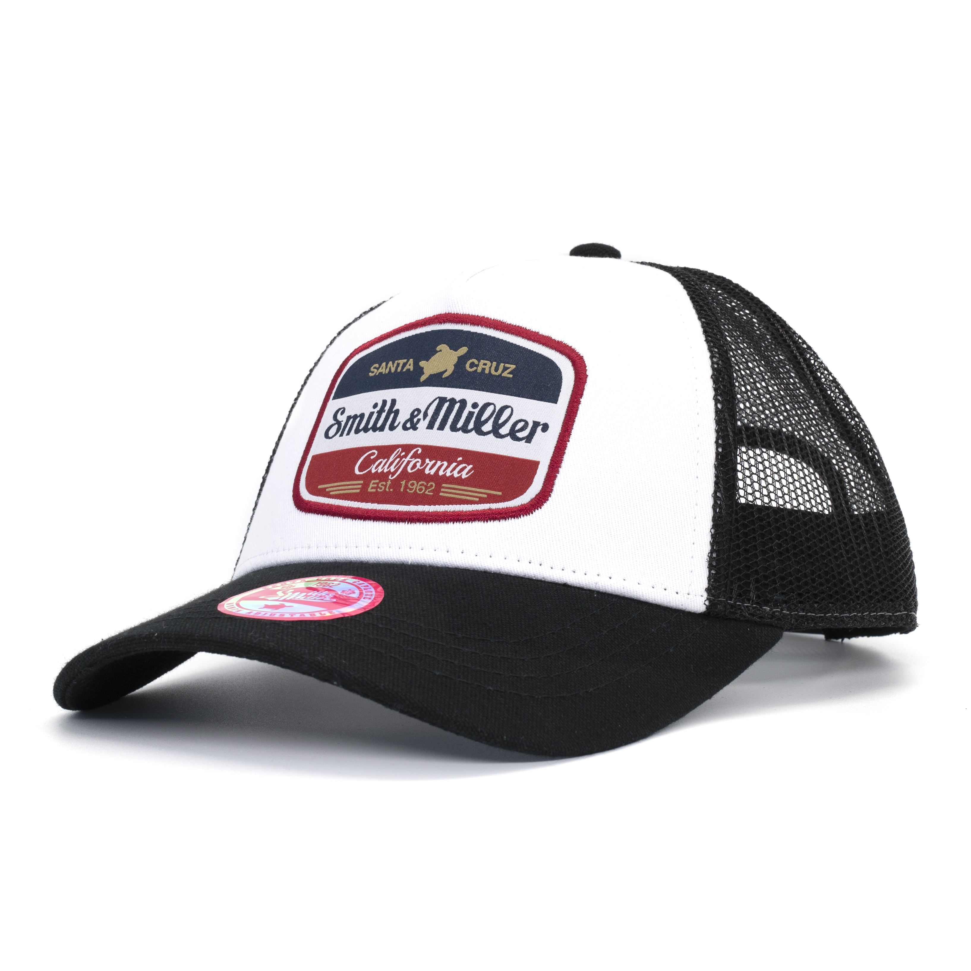 Smith & Miller Vicent Women Trucker Cap, black-white