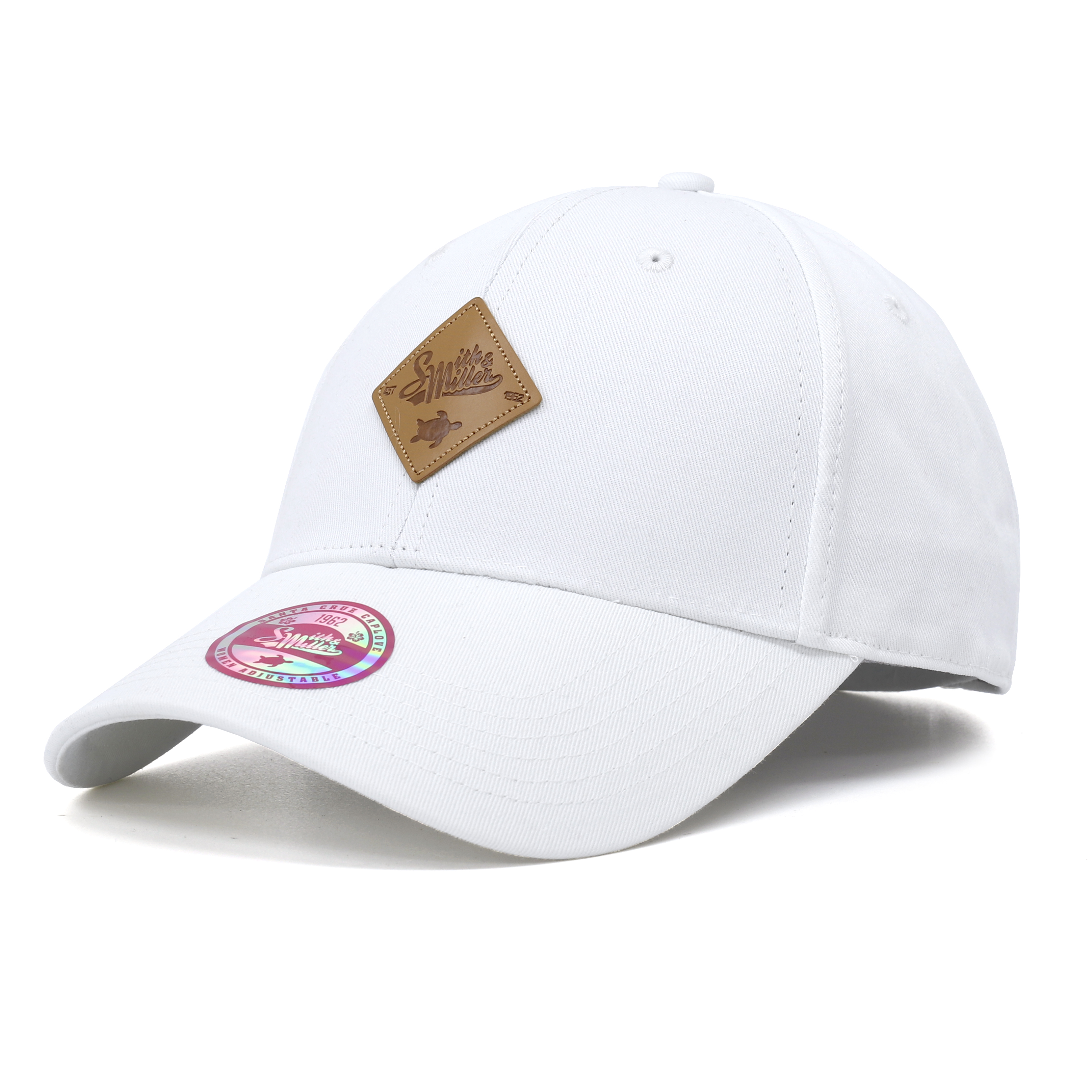 Smith & Miller Beverly Women Curved Cap, white