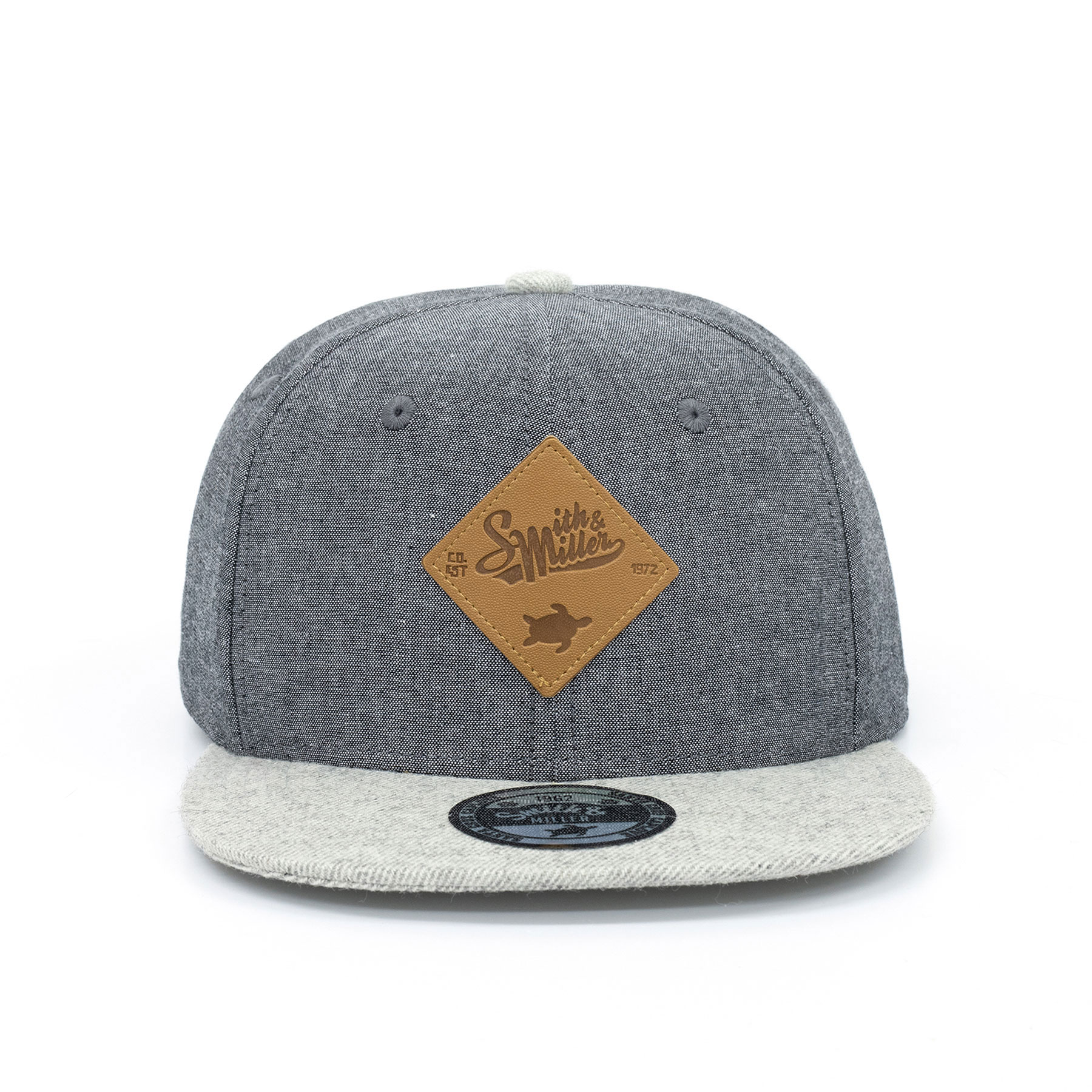 Smith & Miller Autumn Glory Unisex  Snapback Cap, grey