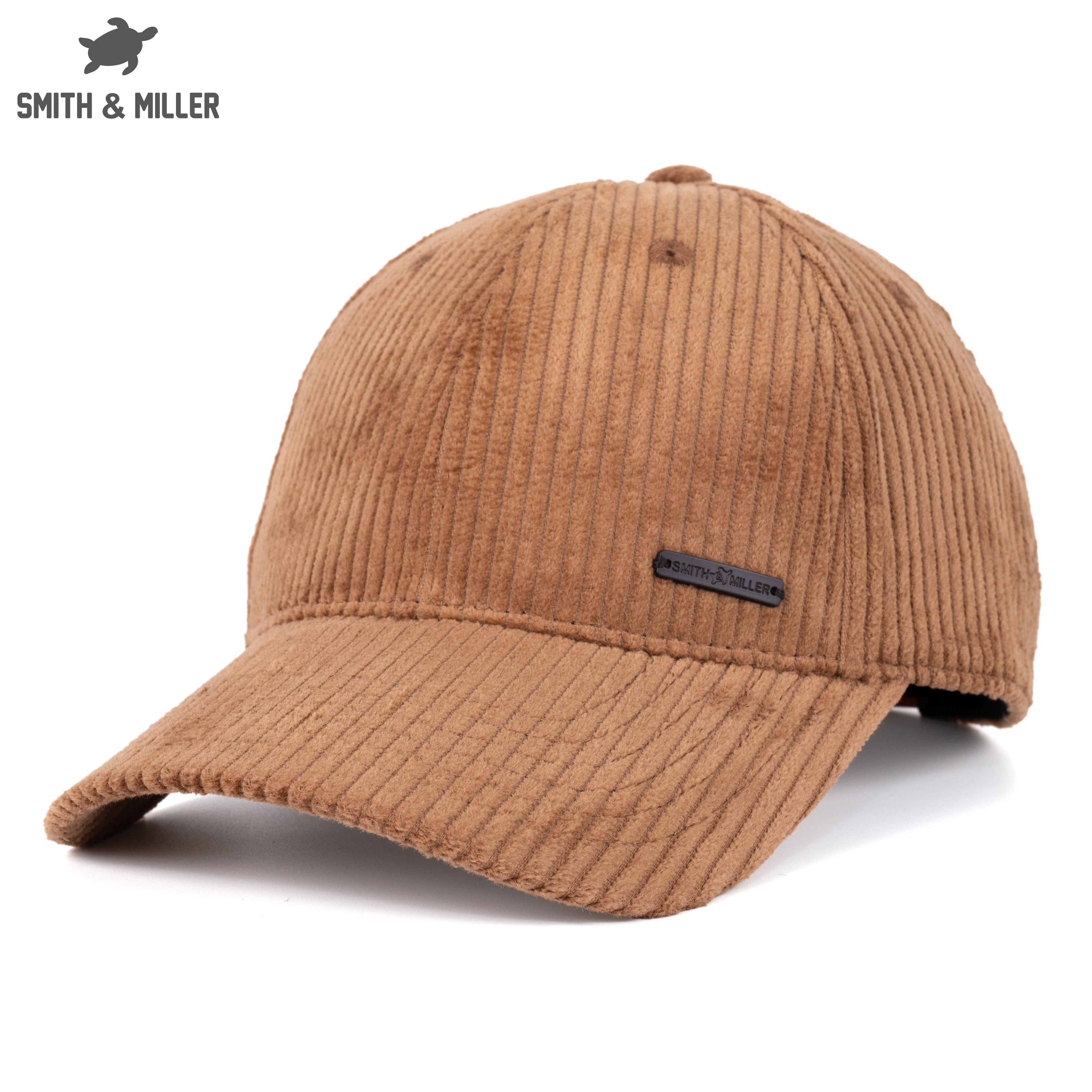 Smith & Miller Brandon Cord Cap, brown  