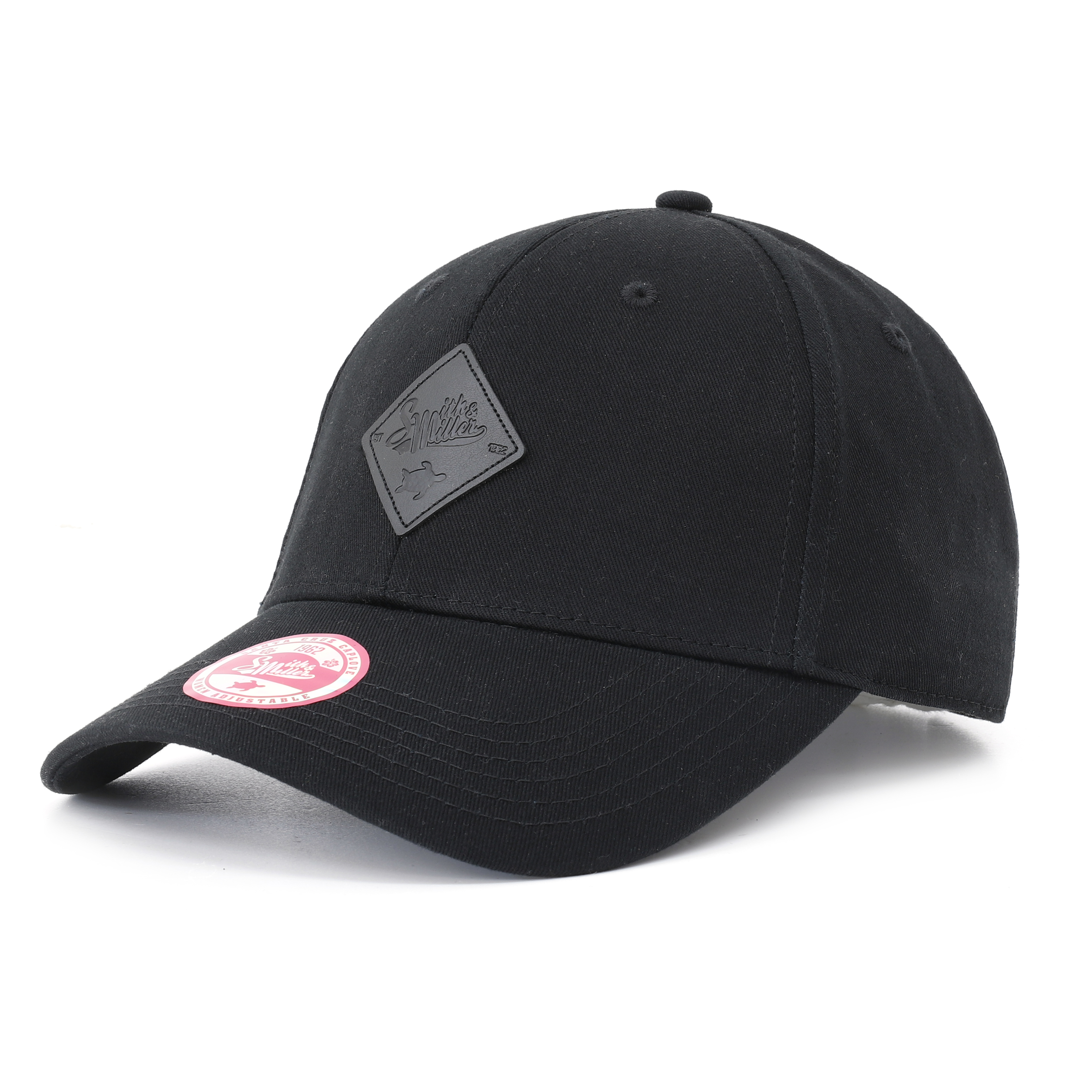 Smith & Miller Beverly Women Curved Cap, black Smith & Miller Beverly Women Curved Cap, black