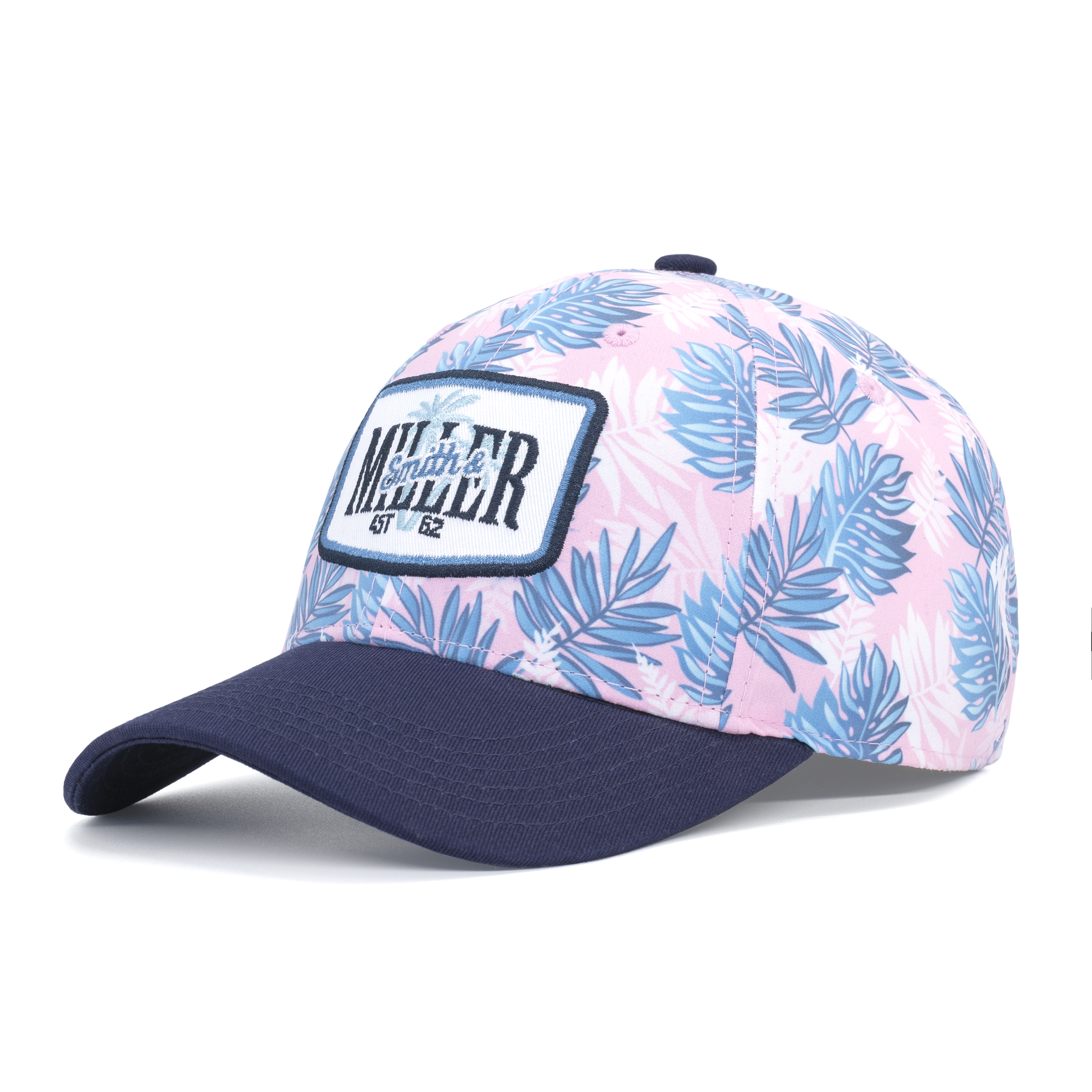 Smith & Miller Florida Women Curved Cap, navy-rose Smith & Miller Florida Women Curved Cap, navy-rose