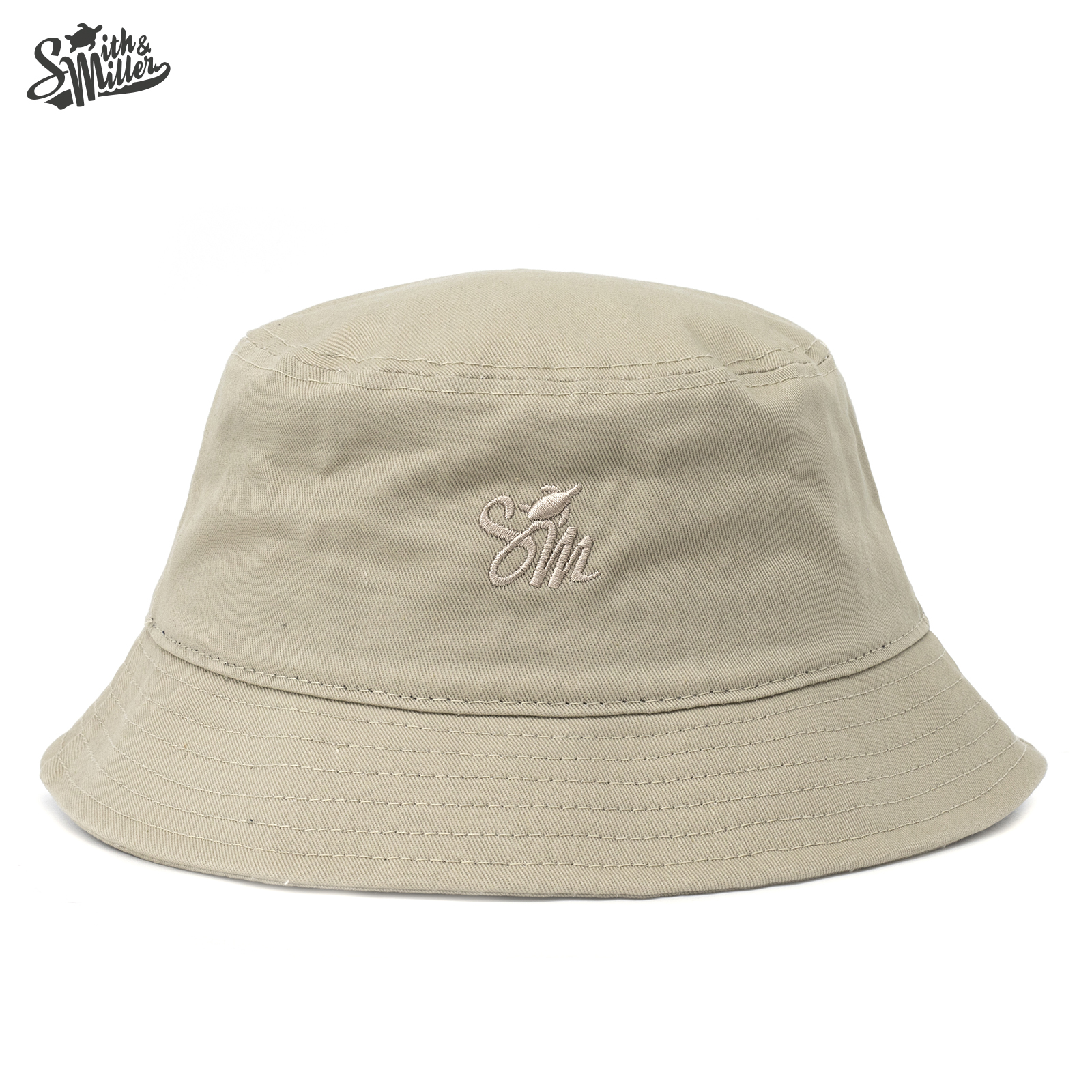 Smith & Miller "Villariva" Bucket Hat, tan