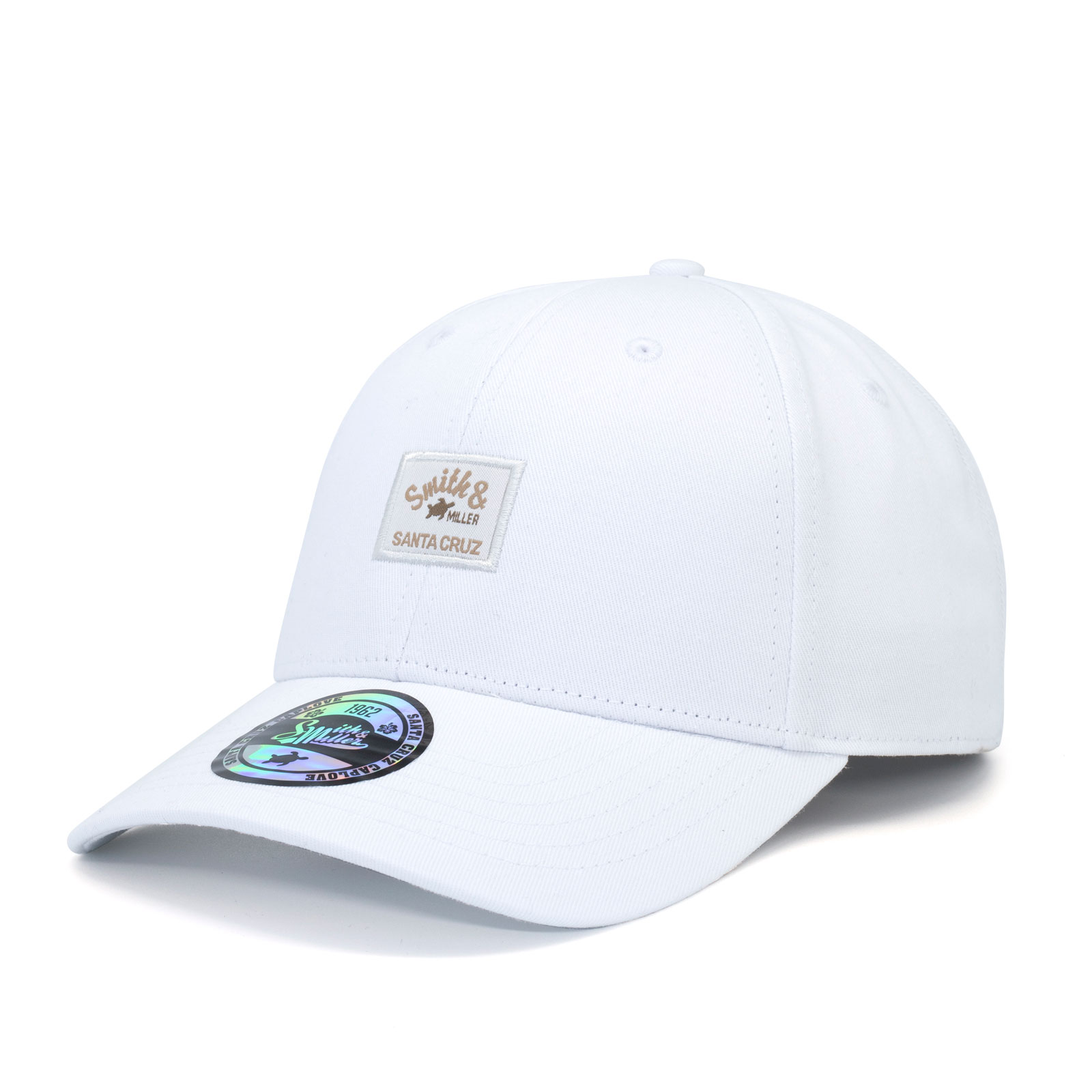 Smith & Miller Reno Unisex Curved Cap, weiß Smith & Miller Reno Unisex Curved Cap, weiß