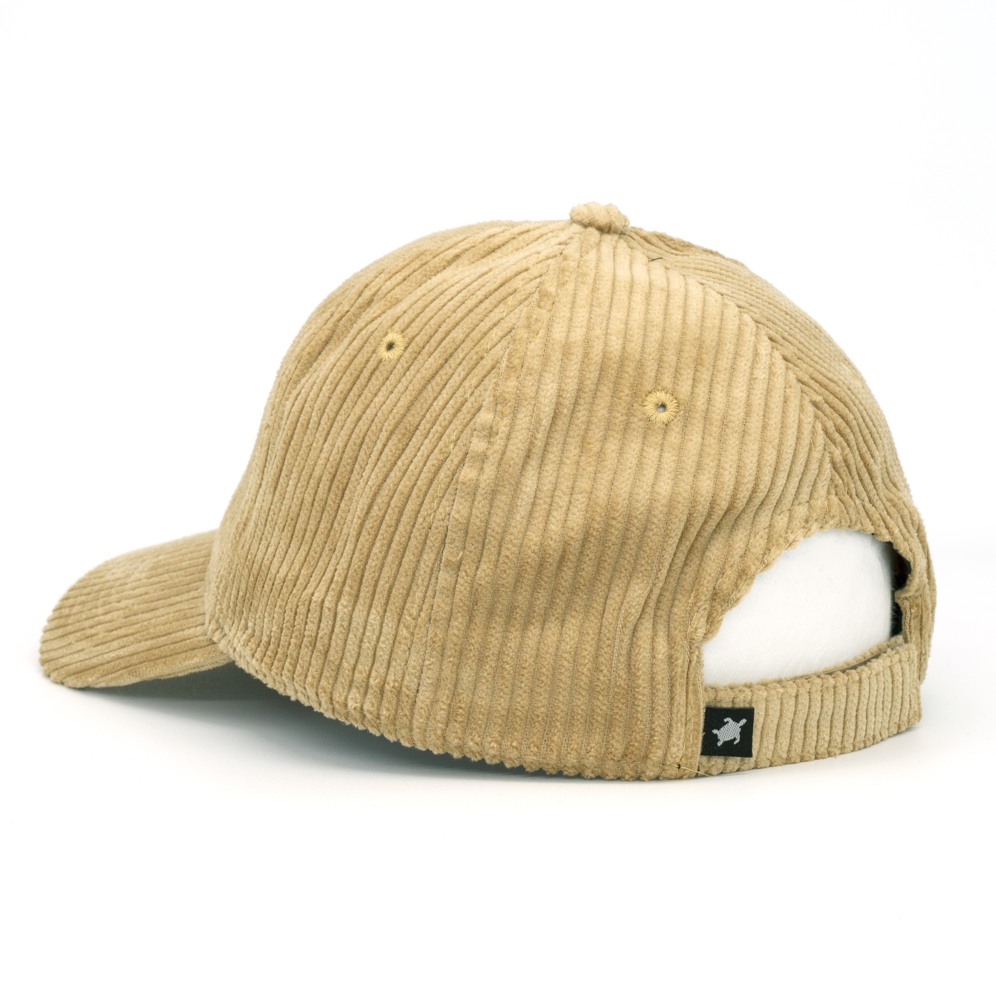 Smith & Miller Basil Unisex  Curved Cord Cap, camel