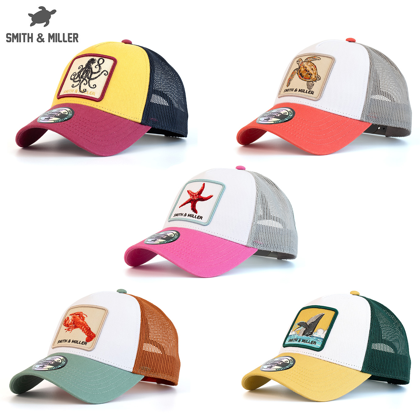 Smith & Miller Miramar Trucker Unisex Cap 