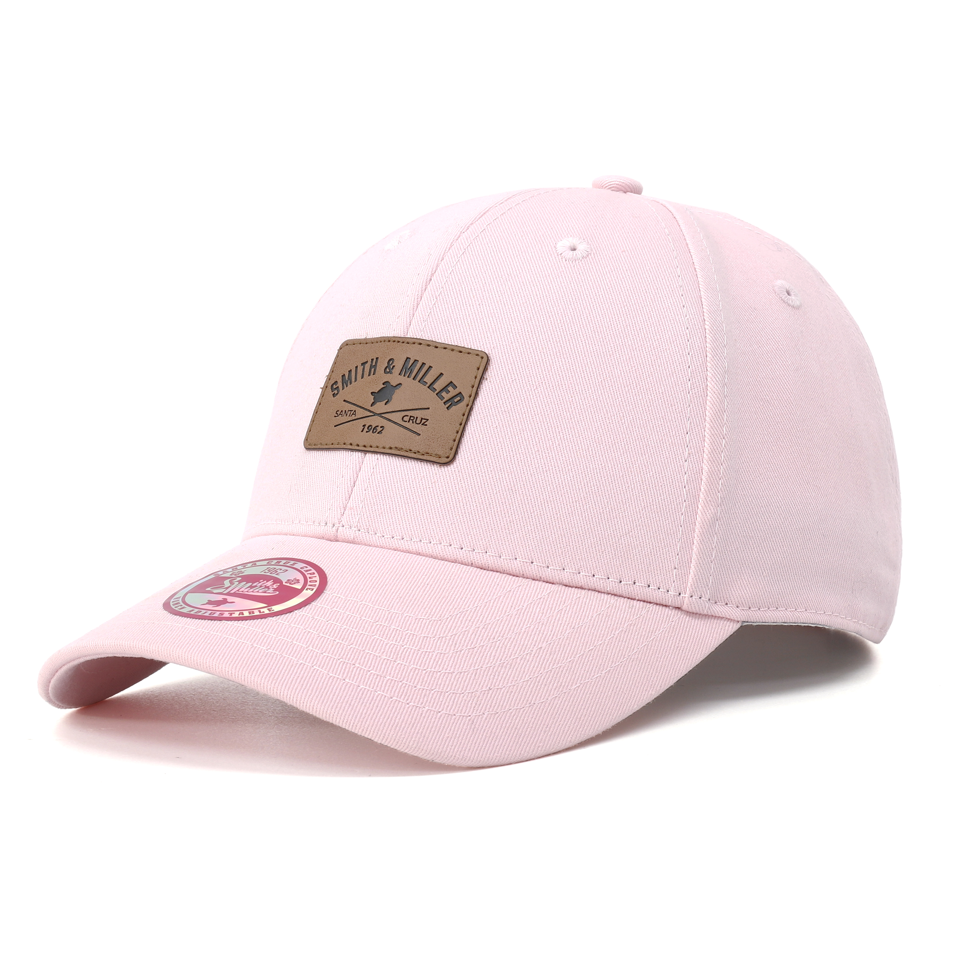Smith & Miller Vina Women Curved Cap, light pink