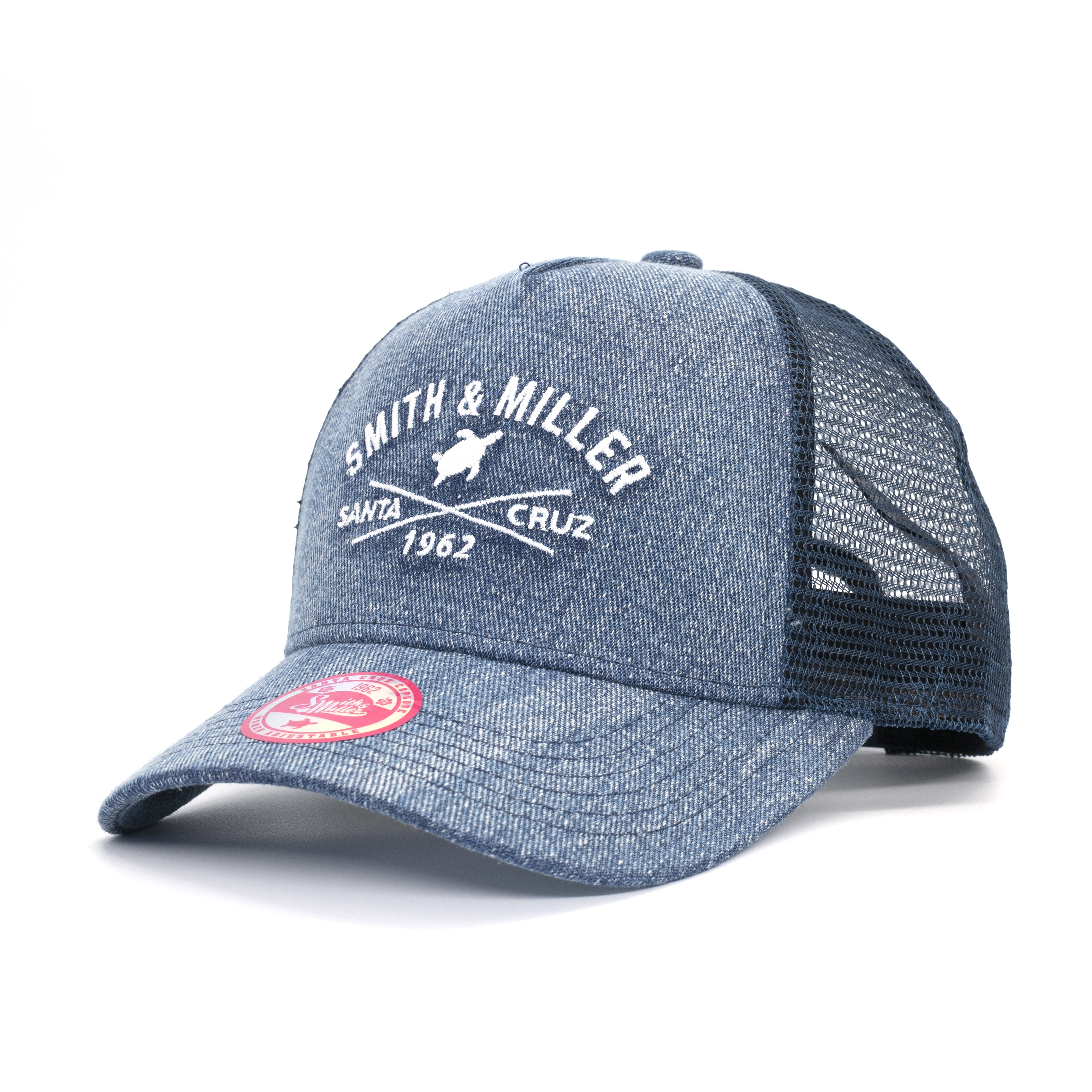 Smith & Miller Pasadena Women Trucker Cap, dark denim-navy  Smith & Miller Pasadena Women Trucker Cap, dark denim-navy