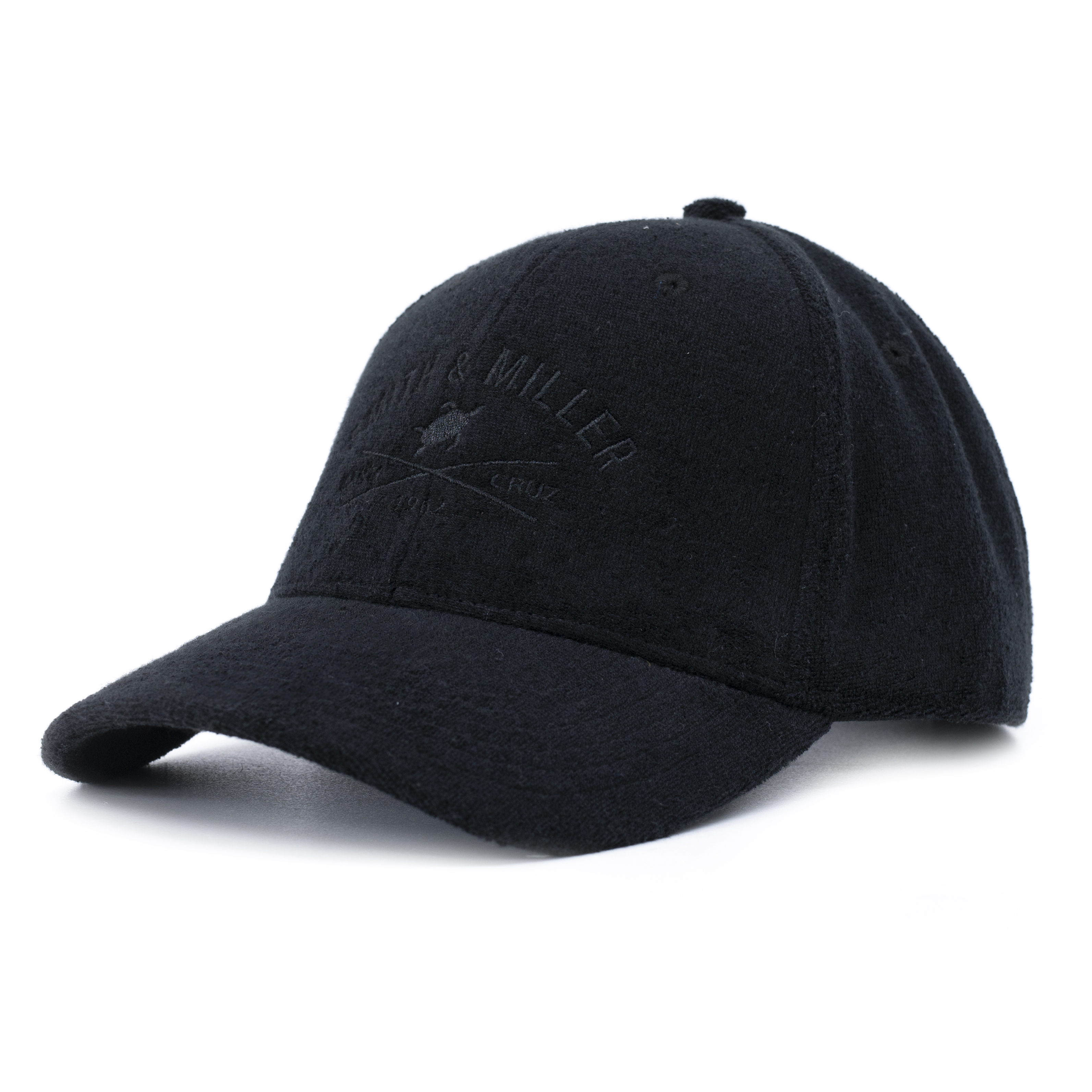 Smith & Miller Likely Unisex Curved Cap, black
