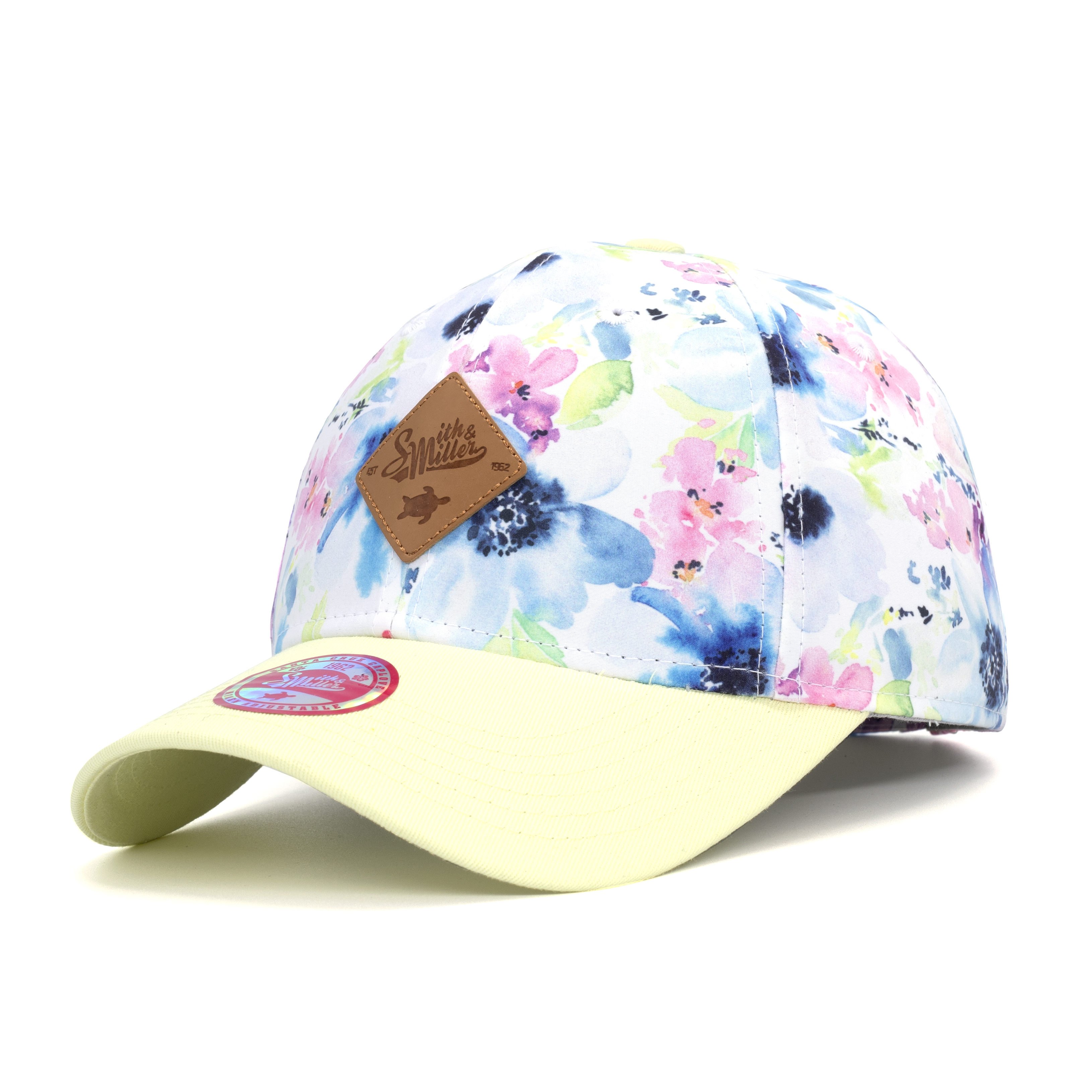 Smith & Miller Floriana Women Curved Cap, vanilla