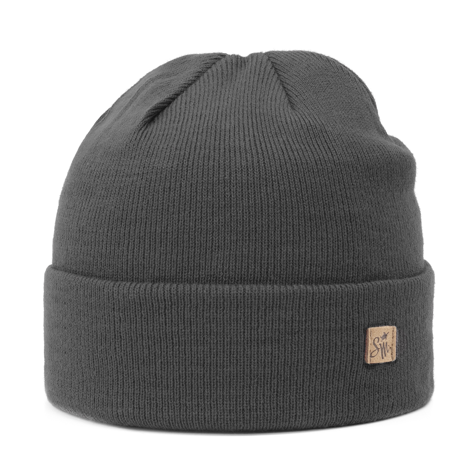 Smith & Miller "Basic" Cuff  Beanie, dark grey
