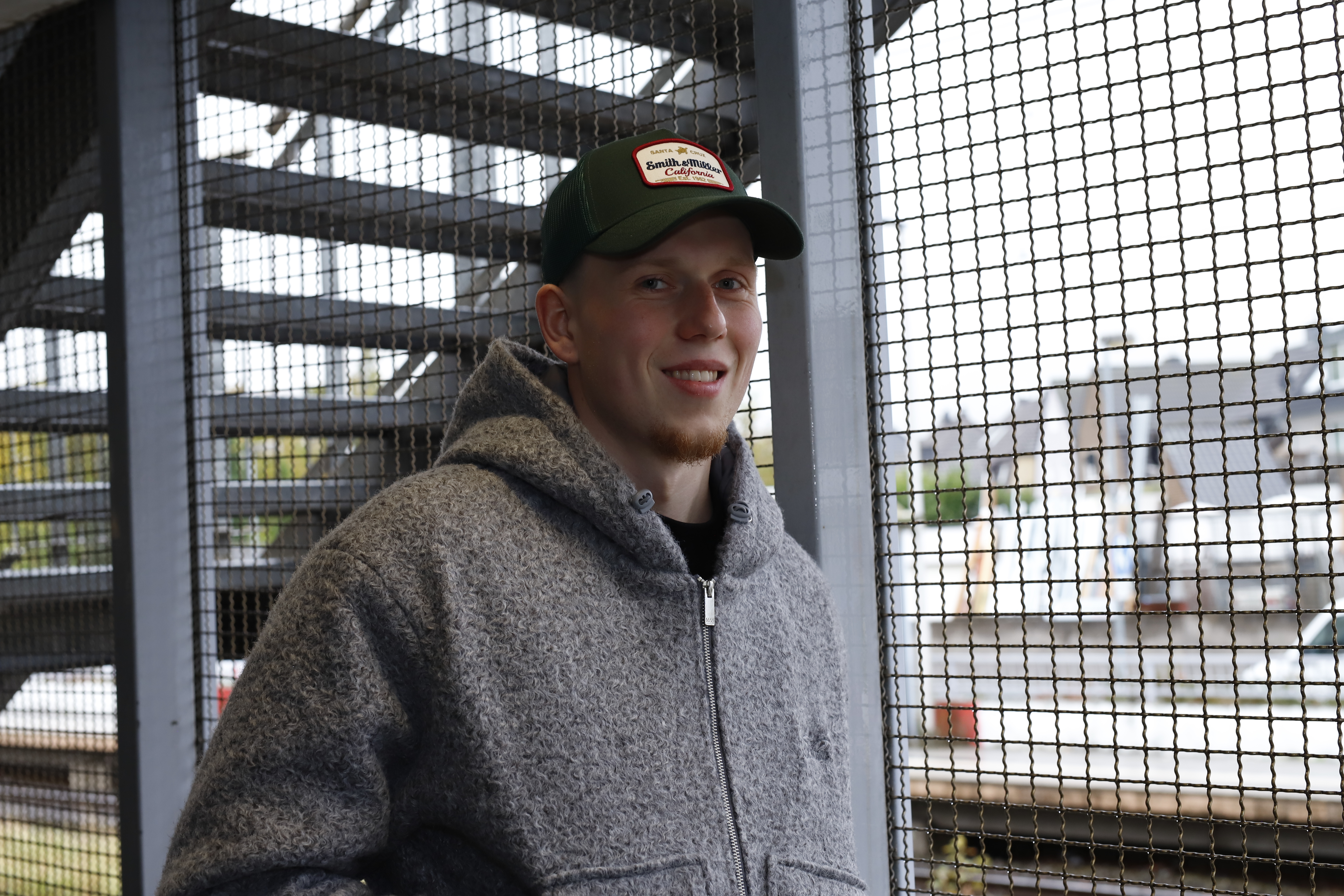 Smith & Miller "Lefan" Unisex Trucker Cap, dk.green