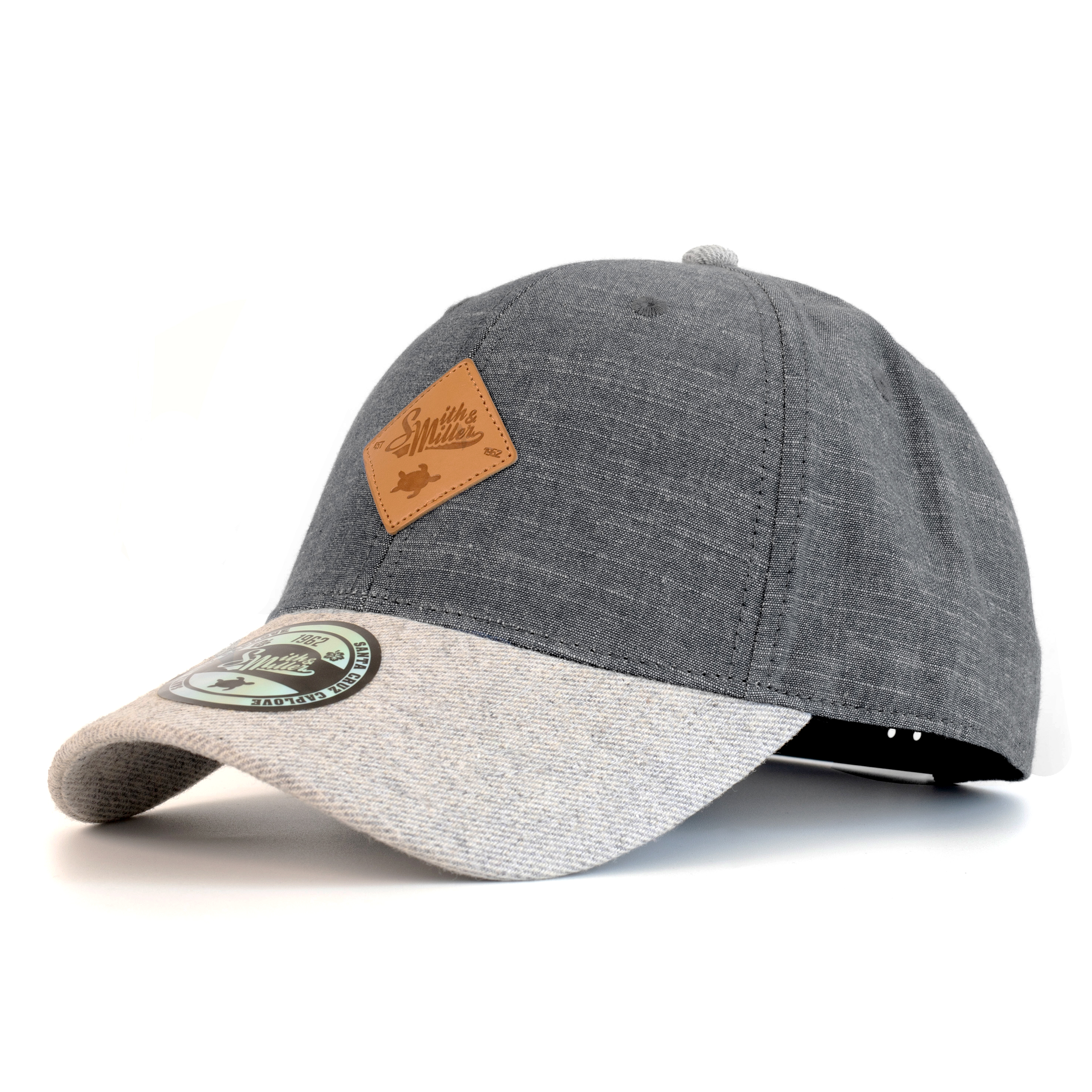 Smith & Miller Autumn Aura Unisex  Snapback Cap, black/ light grey 