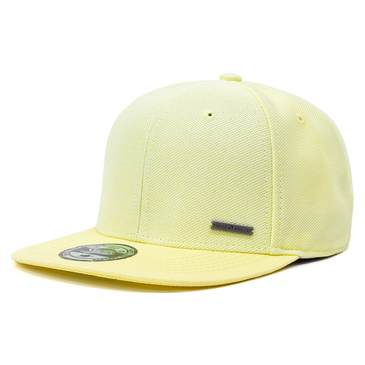 Smith & Miller Gabbs Unisex Snapback Cap, yellow
