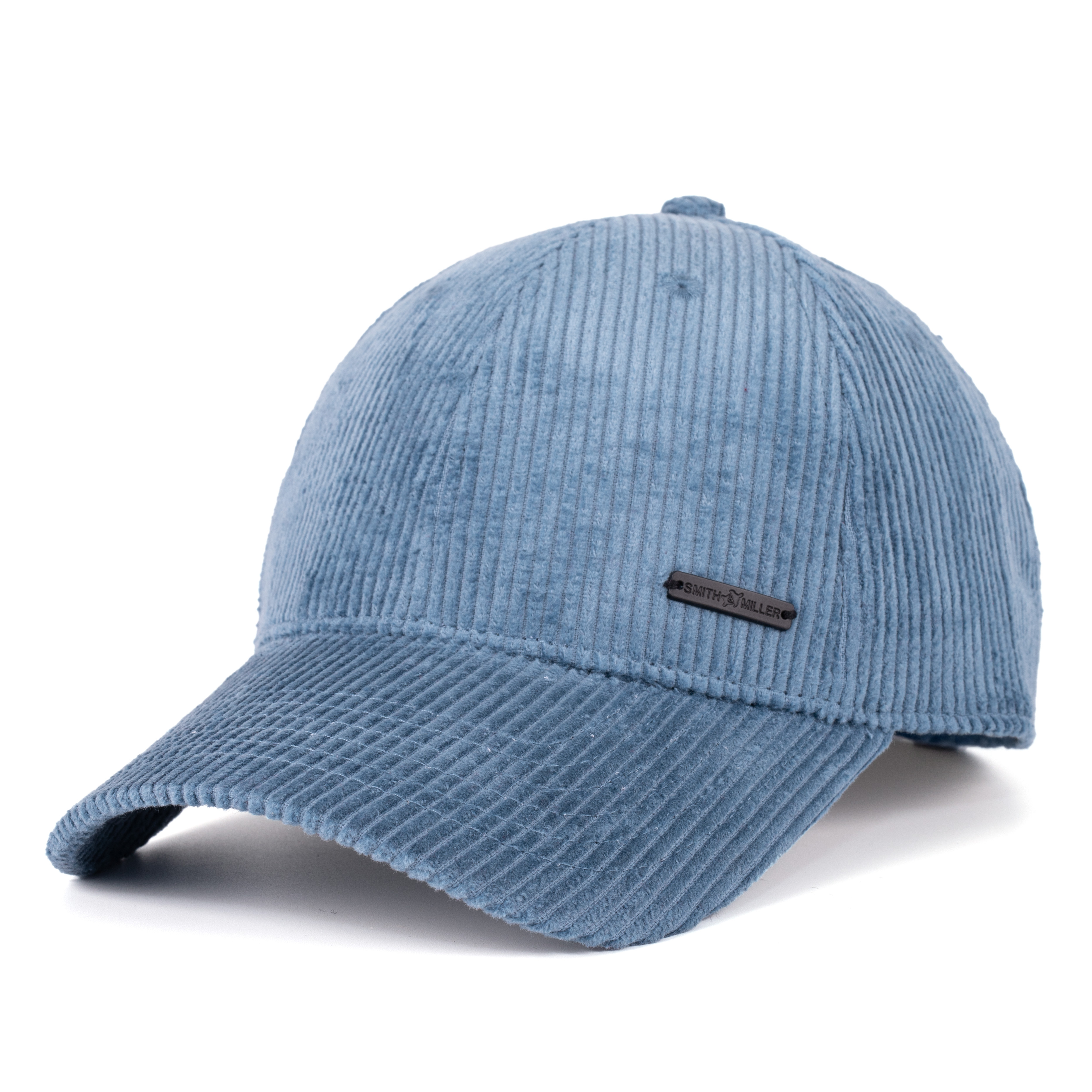 Smith & Miller Brandon Cord Cap, dusty blue  