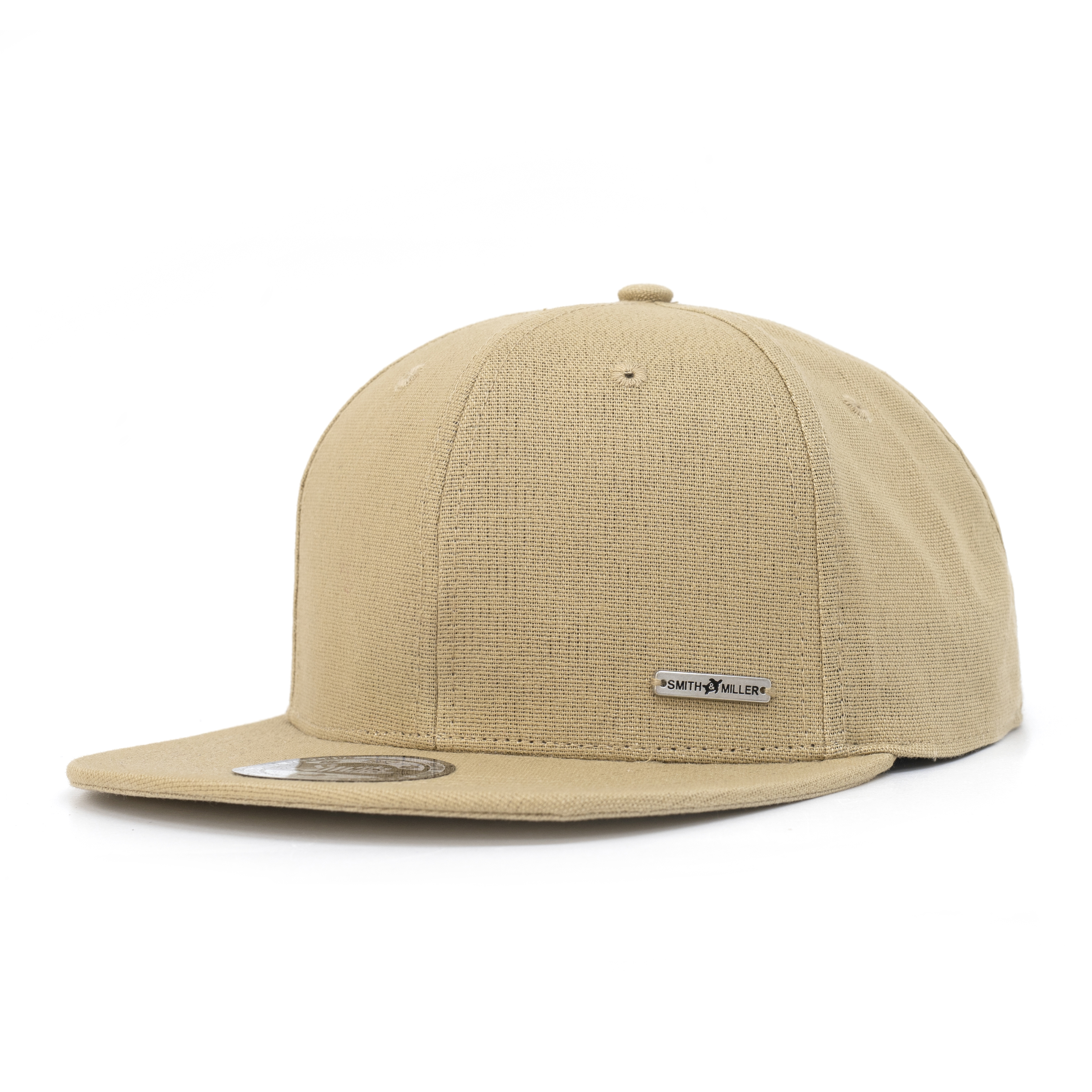 Smith & Miller Delano Unisex  Snapback Cap, khaki Smith & Miller Delano Unisex  Snapback Cap, khaki