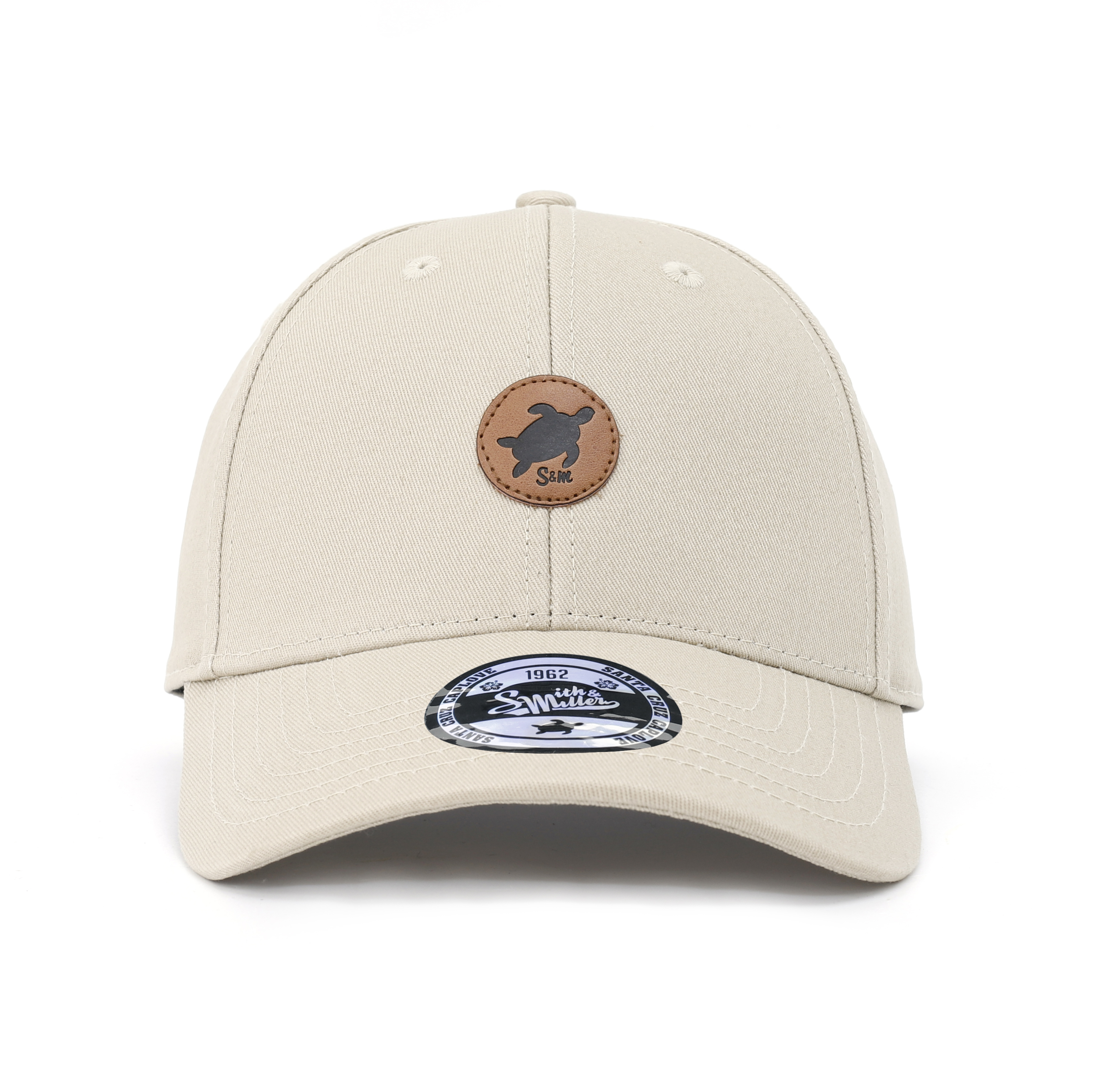Smith & Miller Bend Unisex Curved Cap, stone